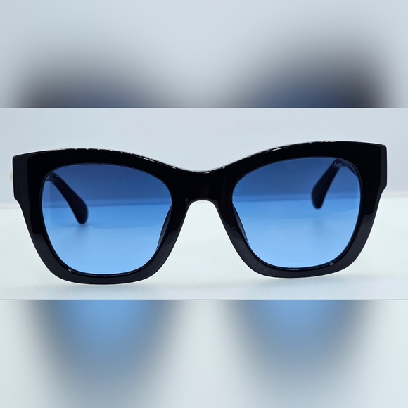 Chanel Square Sunglasses CH5478 1643/S2 featuring a Blue frame with Blue… - Picture 16 of 16
